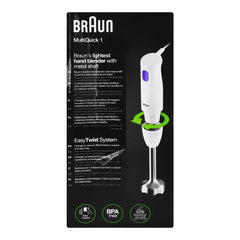 Braun MQ10.201M WH MultiQuick 1 Hand Blender 2 In 1 With Official Warranty
