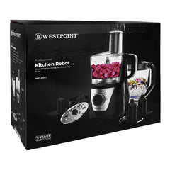 Westpoint WF-4981 Professional Kitchen Robot Chopper With Blender With Official Warranty