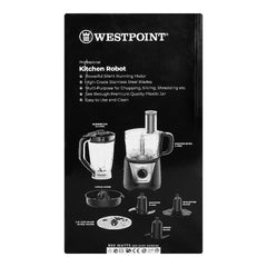 Westpoint WF-4981 Professional Kitchen Robot Chopper With Blender With Official Warranty