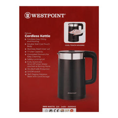 Westpoint WF-6170 Deluxe Cordless Kettle 1.7 Liter With Official Warranty