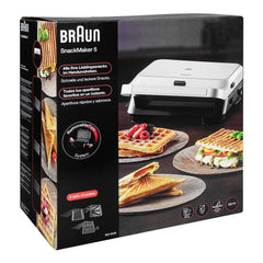 Braun Snack Maker 5 SM-5038 Sandwich Maker With Official Warranty