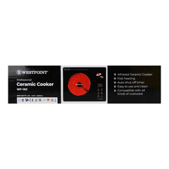 Westpoint WF-162 Professional Ceramic Cooker With Official Warranty