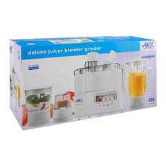 Anex AG-182GL Deluxe Juicer Blender & Grinder With Official Warranty