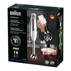 Braun MQ7005B MultiQuick 7 Hand Blender 2 In 1 With Official Warranty