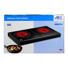 Anex AG-2162 Deluxe Hot plate Double (Digital) With Official Warranty