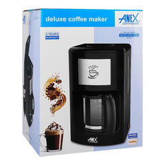 Anex AG-811 Deluxe Coffee Maker With Official Warranty