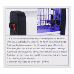Anex AG-3091 Deluxe Insect Killer 2X8W With Official Warranty
