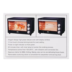 Anex AG-3075 Deluxe Oven Toaster With Official Warranty