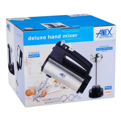 Anex AG-398 Deluxe Hand Mixer with Blending rod With Official Warranty