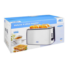 Anex AG-3005 Deluxe 4 Slice Toaster With Official Warranty
