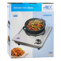 Anex AG-3061 Deluxe Stainless steel Hot Plate With Official Warranty