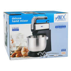 Anex AG-822 Deluxe Hand Mixer with Bowl With Official Warranty