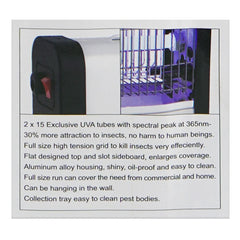 Anex AG-3093 Deluxe Insect Killer 2x15W With Official Warranty