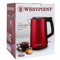 Westpoint WF-6174 Deluxe Cordless Kettle 1.8 Liter With Official Warranty