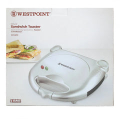 Westpoint WF-637 Deluxe Sandwich Toaster With Official Warranty