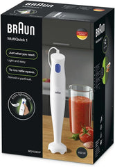 Braun MQ10.001P WH MultiQuick 1 Hand Blender With Official Warranty