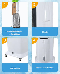 E-Lite EAC-70 Evaporative Air Cooler With Official Warranty