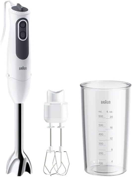 Braun MQ3105B WH MultiQuick 3 Hand Blender With Official Warranty