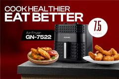 Gaba National GN-7522 Deluxe Air Fryer 6.0 Liter With Official Warranty