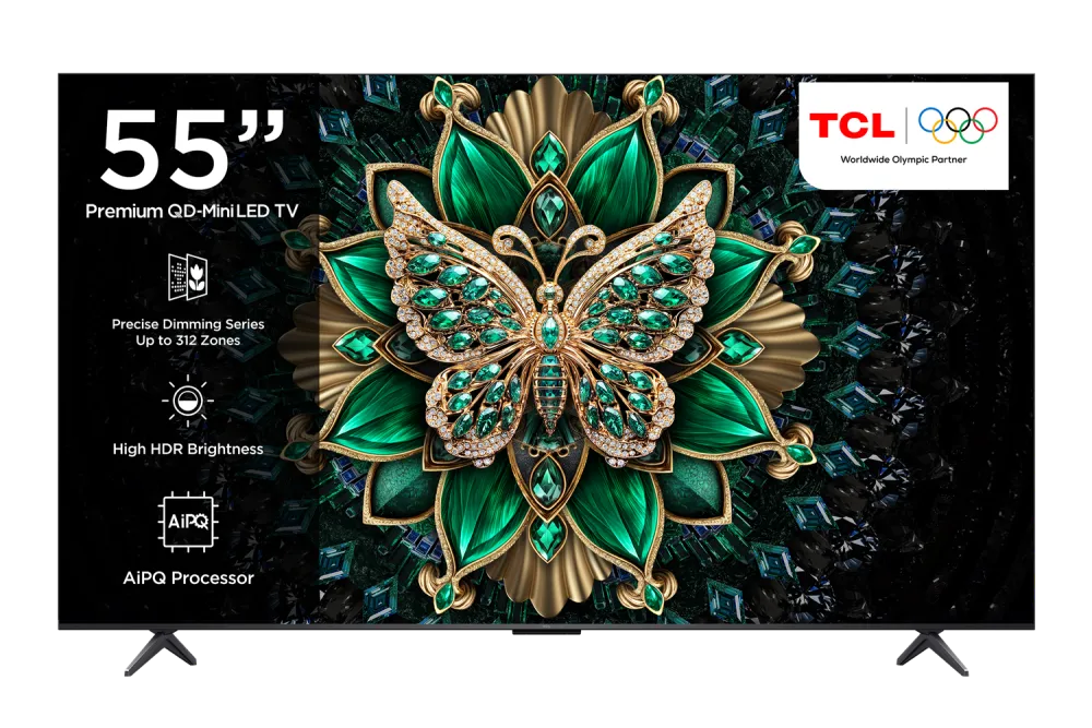 TCL 55C6K 55" Premium QD-Mini LED TV With Official Warranty