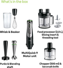 Braun MQ9187XLI MultiQuick 9 Hand Blender 9 In 1 With Official Warranty