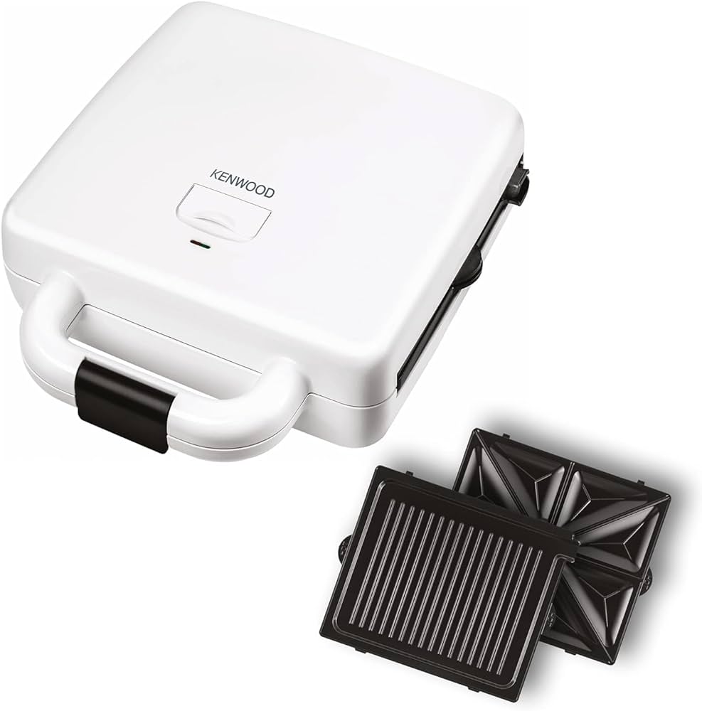 Kenwood SMP94.A0WH 2 In 1 Sandwich Maker 1300W