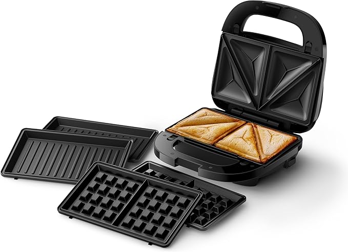 Philips HD2350/80 5000 Series 3 In 1  Sandwich Maker 750W