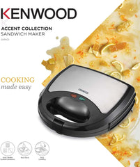 Kenwood SMM01 3 In 1 Sandwich,Waffle & Grill Maker 750W