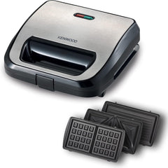 Kenwood SMM02 3 In 1 Sandwich,Waffle & Grill Maker 750W