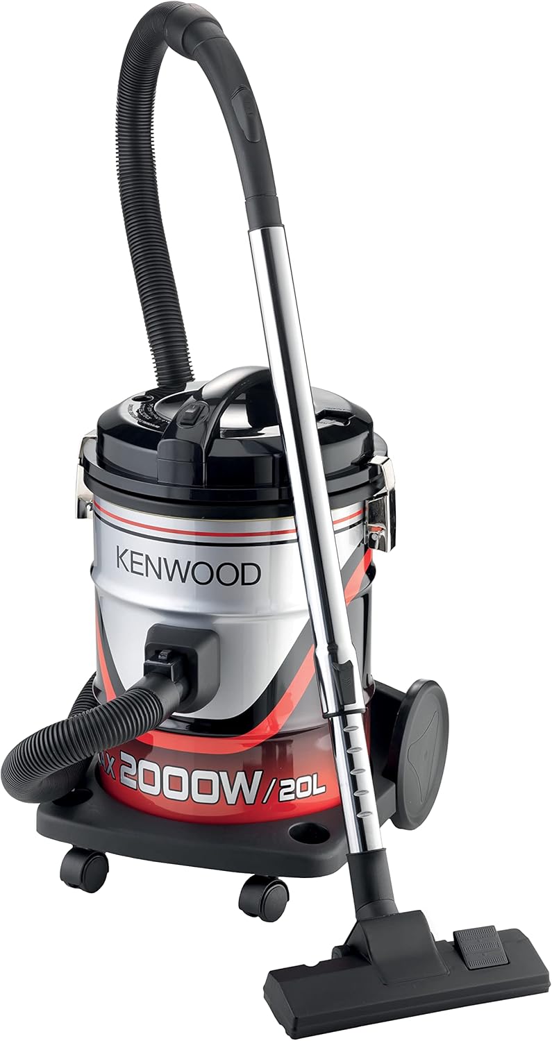 Kenwood VDM40.000BR Drum Vacuum Cleaner 20 Liter 2000W