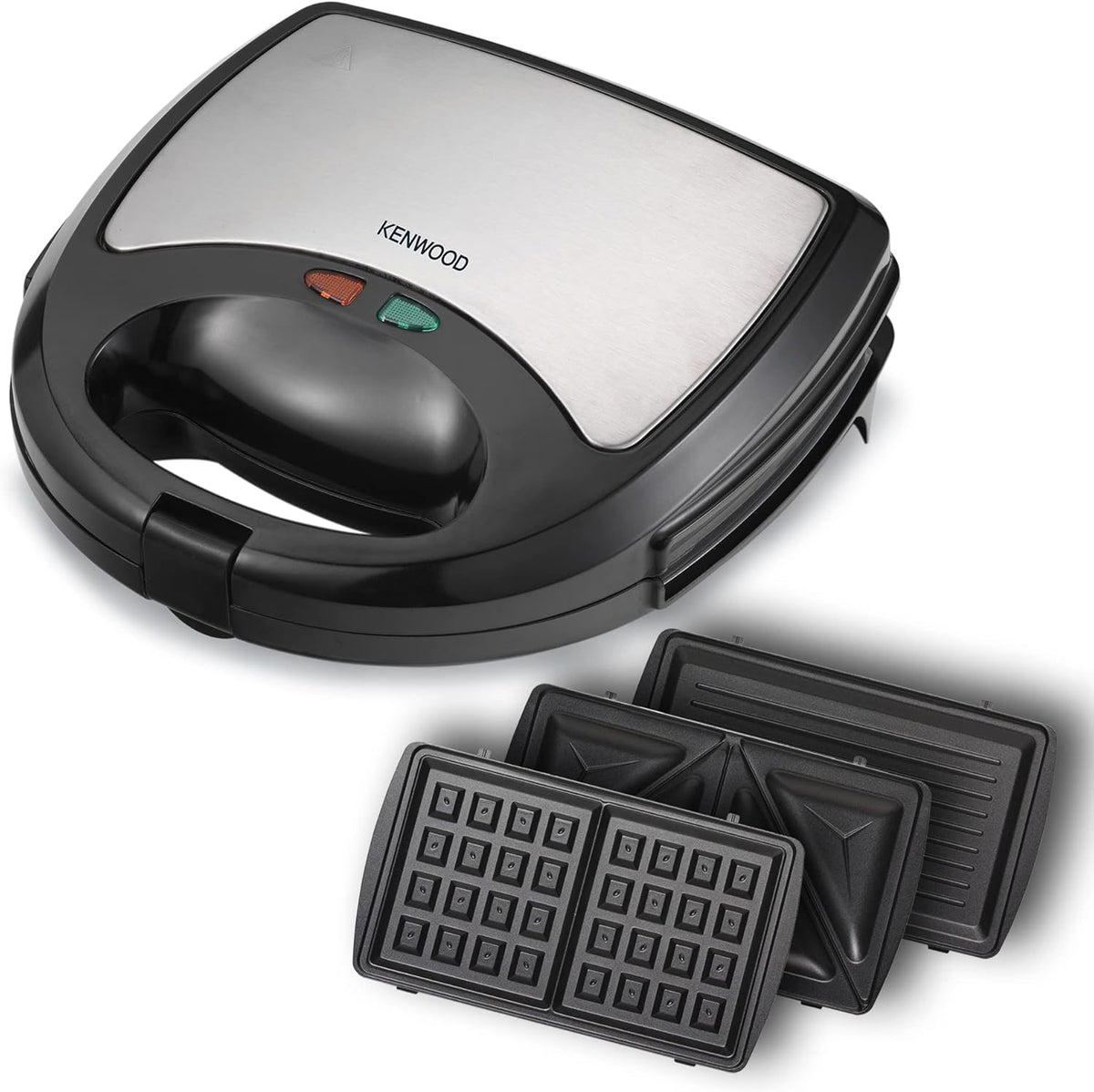 Kenwood SMM01 3 In 1 Sandwich,Waffle & Grill Maker 750W