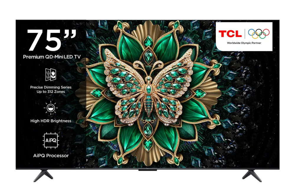 TCL 75C6K 75" Premium QD-Mini LED TV With Official Warranty