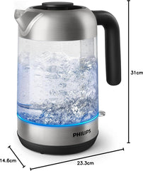 Philips HD9339/81 Series 5000 Glass Kettle 1.7 Liter 2200W