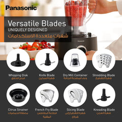 Panasonic MK-F310 9-In-1 Food Processor With 25 Functions 800W