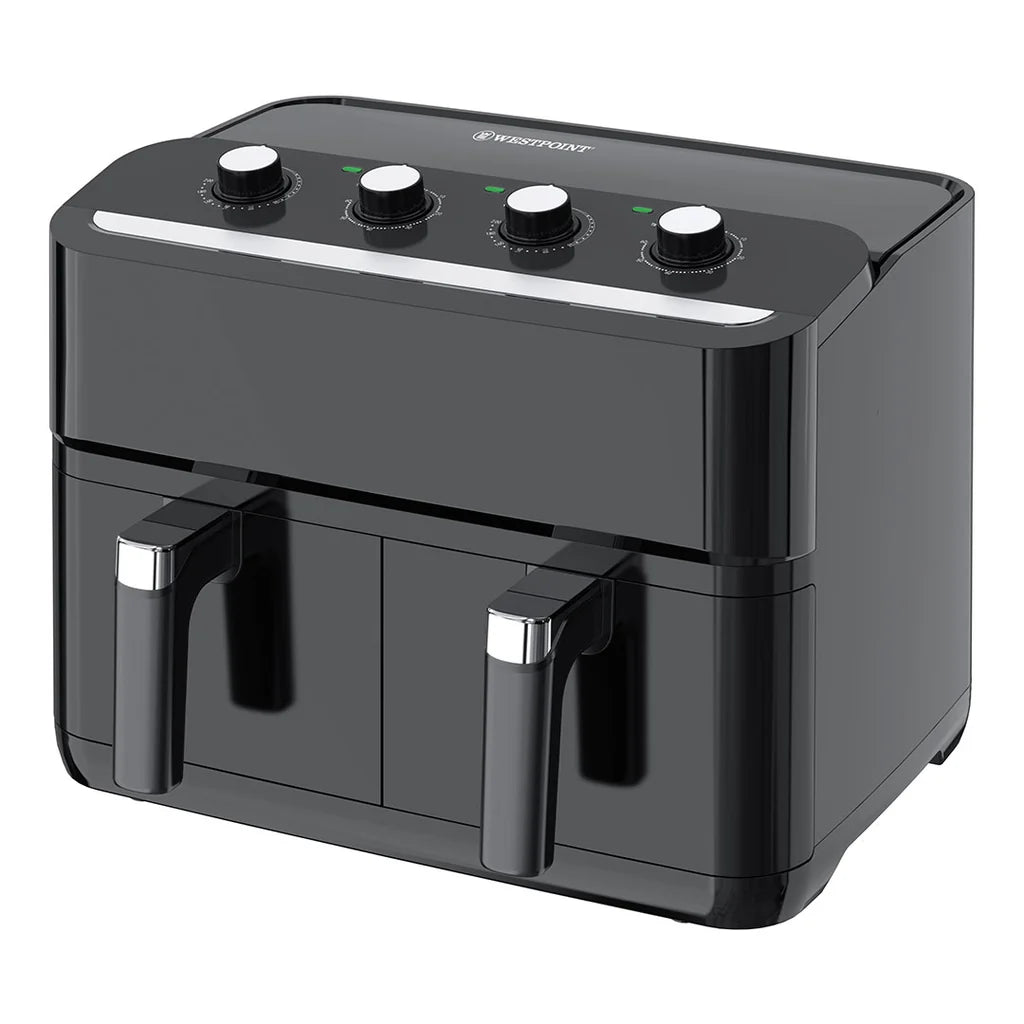 Westpoint WF-4258 Deluxe Dual Air Fryer 2x4.5 Liter With Official Warranty