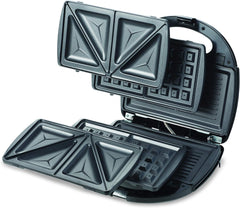 Kenwood SMM01 3 In 1 Sandwich,Waffle & Grill Maker 750W