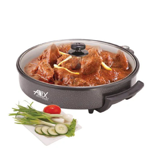 Anex AG-3063 Deluxe Pizza & Cooking Pan With Official Warranty