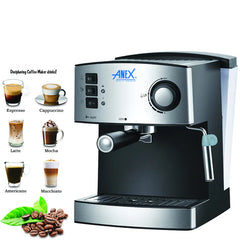 Anex AG-825 Deluxe Coffee Maker With Official Warranty