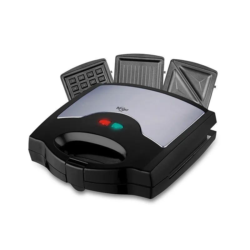 Bingo BSM-3013 3 In 1 Sandwich,Waffle & Grill Maker With Official Warranty