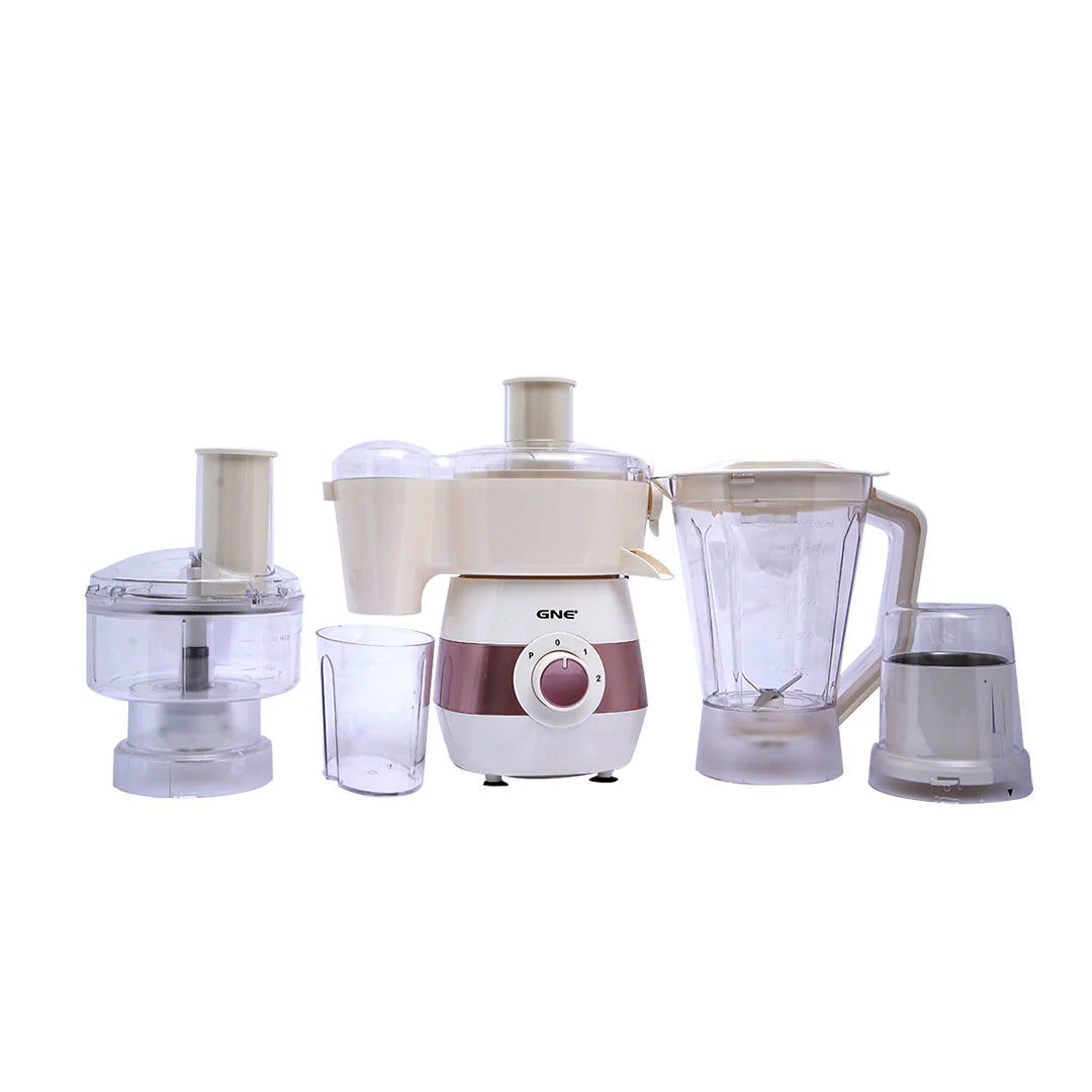 Gaba National GN-922/21 DLX UBR Unbreakable Kitchen Chef 9 In 1 450W With Official Warranty