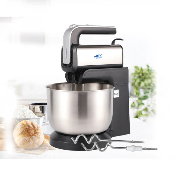 Anex AG-822 Deluxe Hand Mixer with Bowl With Official Warranty