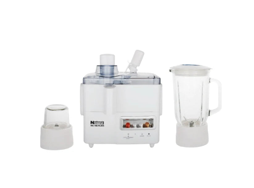 National Gold NG-786-PL3OS Juicer, Blender & Dry Mill 3 In 1 With Official Warranty