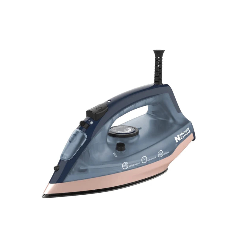 National Gold NG-786-144 Deluxe Steam Iron 2000W With Official Warranty