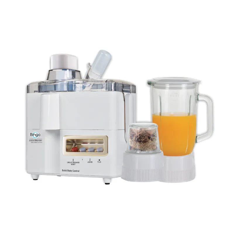 Bingo JBG-800 3 In 1 Juicer Blender & Grinder With Official Warranty