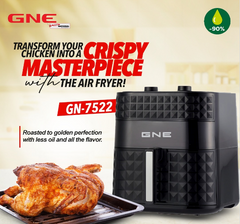 Gaba National GN-7522 Deluxe Air Fryer 6.0 Liter With Official Warranty