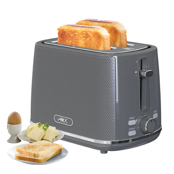 Anex AG-3004 Deluxe 2 Slice Toaster With Official Warranty