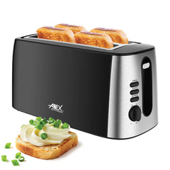 Anex AG-3007 Deluxe 4 Slice Toaster With Official Warranty