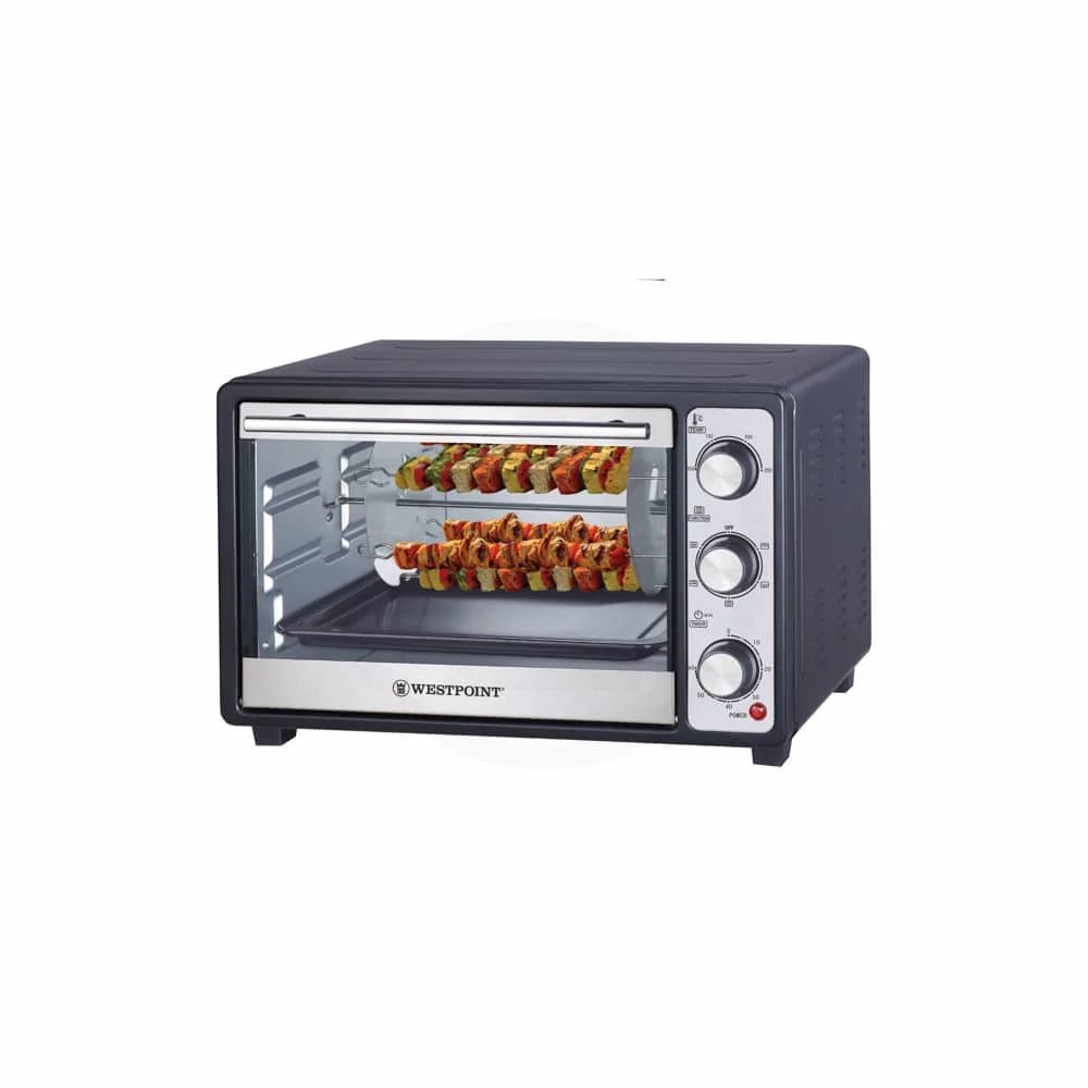 Westpoint WF-2800RK Deluxe Rotisserie Oven With Kabab Grill 30 Ltr With Official Warranty