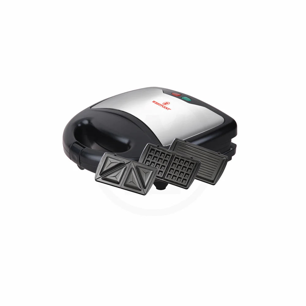 Westpoint WF-6193 Deluxe Sandwich Toaster 3 In 1 With Official Warranty