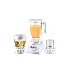 Westpoint WF-738 Deluxe Juicer, Blender & Grinder 3 In 1 With Official Warranty